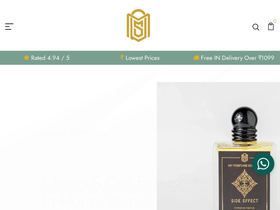 My Perfume Secrets website screenshot