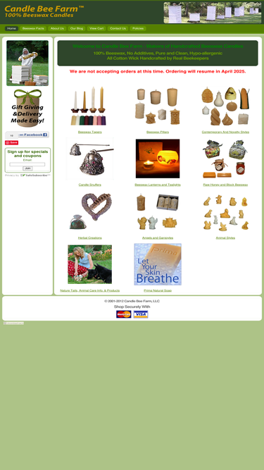 candlebeefarm.com