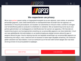'gp33.nl' screenshot
