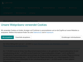 'lohn-info.de' screenshot