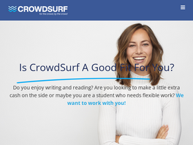 'crowdsurfwork.com' screenshot