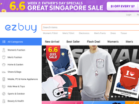 'ezbuy.sg' screenshot
