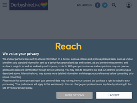 'derbytelegraph.co.uk' screenshot