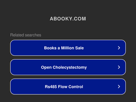 'abooky.com' screenshot