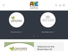 alltogetherenterprises.com homepage screenshot