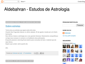 'aldebahran-astrologia.blogspot.com' screenshot