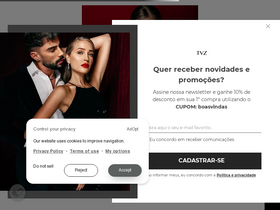 'tvz.com.br' screenshot