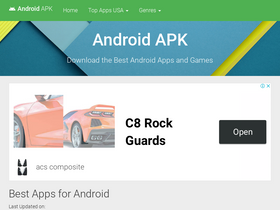 'android-apk.net' screenshot