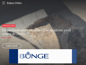 'enlacecritico.com' screenshot