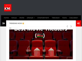 'kenyanmagazine.co.ke' screenshot