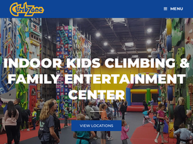 'climbzone.us' screenshot