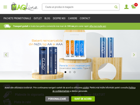 'magline.ro' screenshot