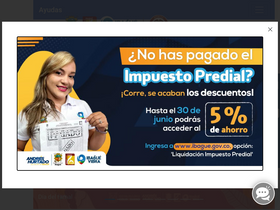 'ibague.gov.co' screenshot