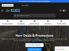 'skidsteersolutions.com' screenshot