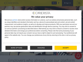 'carierista.com' screenshot