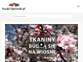 'punkttapicerski.pl' screenshot