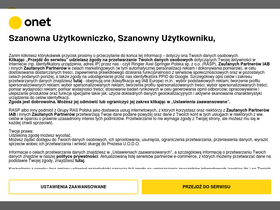 'dojazd.onet.pl' screenshot