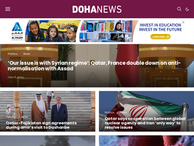 'dohanews.co' screenshot