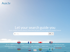 'aux.tv' screenshot