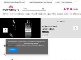 'pachnidelko.pl' screenshot