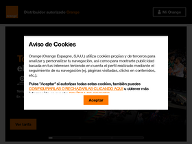 'promocion-orange.com' screenshot
