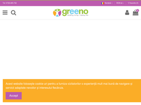 'greeno.ro' screenshot
