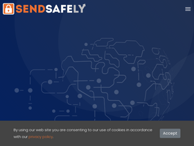 'sendsafely.com' screenshot