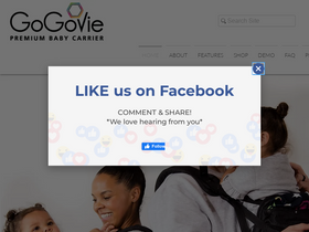 gogovie.com homepage screenshot