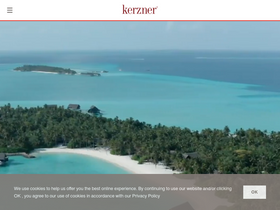 'kerzner.com' screenshot