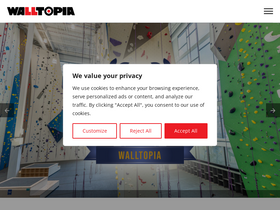 'walltopia.com' screenshot