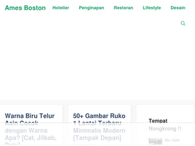'amesbostonhotel.com' screenshot
