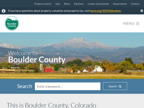 'bouldercounty.gov' screenshot