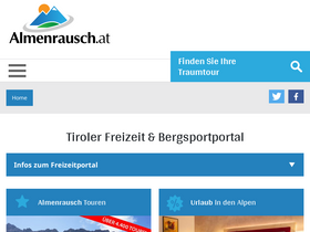 'almenrausch.at' screenshot