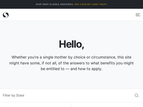 'singlemotherguide.com' screenshot