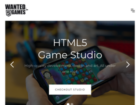 'wanted5games.com' screenshot