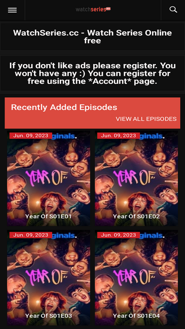 Watch series online on sale episodes