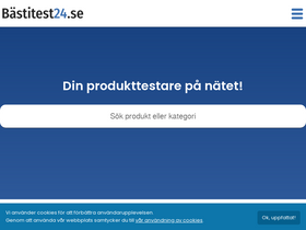 'bastitest24.se' screenshot