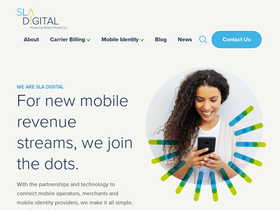 'sla-digital.com' screenshot