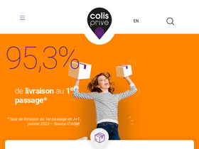 'colisprive.fr' screenshot