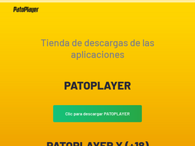 'patoplayer.com' screenshot