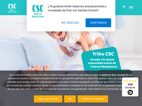 'criarconsentidocomun.com' screenshot