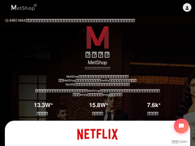 'metshop.vip' screenshot