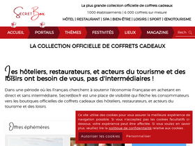 'secretbox.fr' screenshot