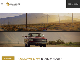 'aguacalientecasinos.com' screenshot