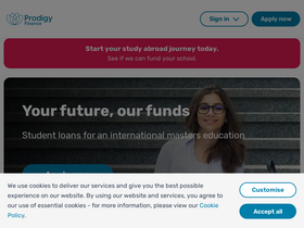 'prodigyfinance.com' screenshot