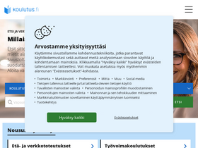 'koulutus.fi' screenshot