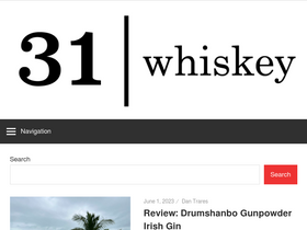'thirtyonewhiskey.com' screenshot