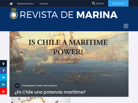 'revistamarina.cl' screenshot
