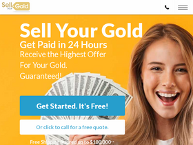 'sellyourgold.com' screenshot
