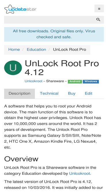 unlock-root-pro.updatestar.com